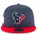 Men's Houston Texans New Era Navy/Red 2018 NFL Sideline Home Official 9FIFTY Snapback Adjustable Hat 3058551